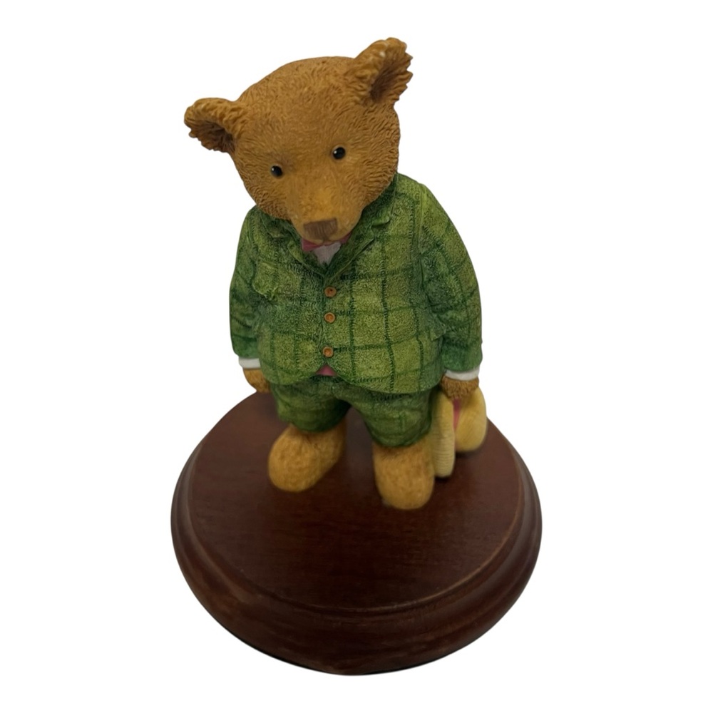 Department 56 Bear Figurine Mr. Frederick Pumphrey Bosworth 1994 Carol Lawson